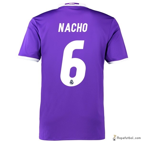 Camiseta Real Madrid Replica Segunda Ropa Nacho 2016/17 Purpura